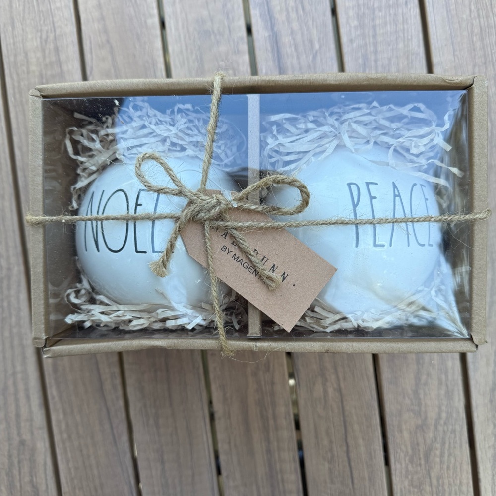 Rae Dunn ornaments